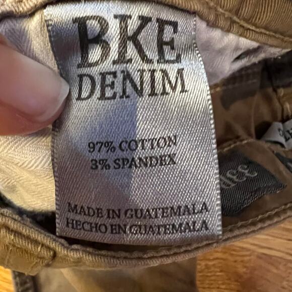 BKE Pants Mens 33 Brown Jake Straight Chino Khaki - Picture 6 of 10